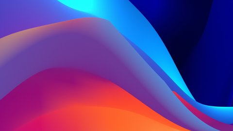 Modern Colors Background. 4K Liquid Gradient Animation with Vibrant Neon Colors.