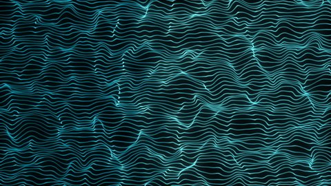 wave movement line background animation