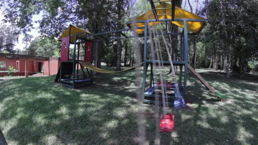 large swing set