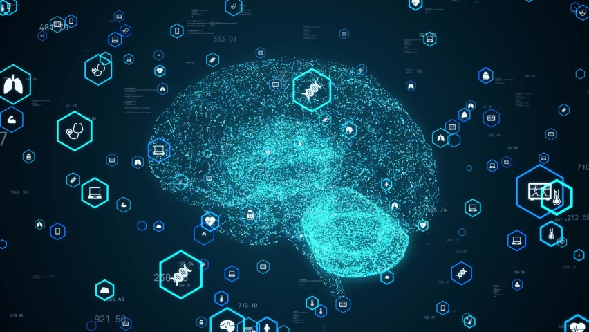 Brain science concept. Neuroscience. AI (Artificial Intelligence). - Powered by Shutterstock - Get 15% off with code: PIKWIZARD15