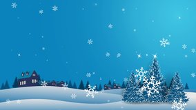 Motion graphics Merry Christmas concept. Happy Christmas companions. Santa Claus, Snowman In gift box. - Powered by Shutterstock - Get 15% off with code: PIKWIZARD15