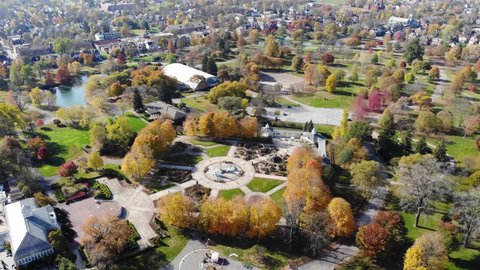Franklin Park - Columbus Ohio - aerial drone