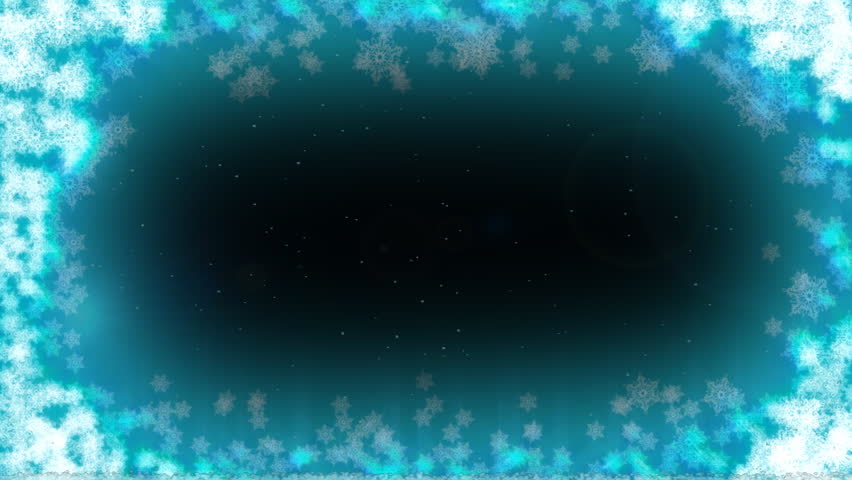 Holiday background , fireworks and falling snowflakes