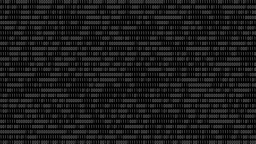 binary number pattern generator concept illustration Stock Footage ...