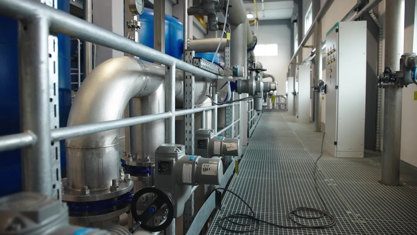 Plant facilities. Water treatment facilities. Plant facility.