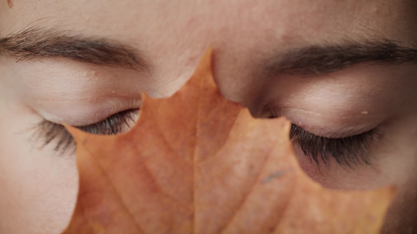 Close up of mysterious Woman