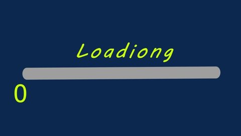 Loading Bar Gif Animation When You Stock Footage Video (100% Royalty ...