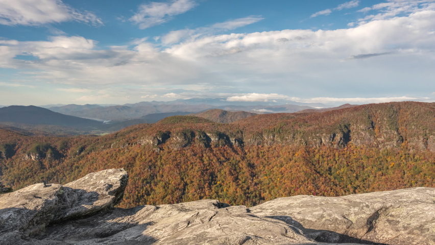 Time Lapse Linville Gorge Clouds