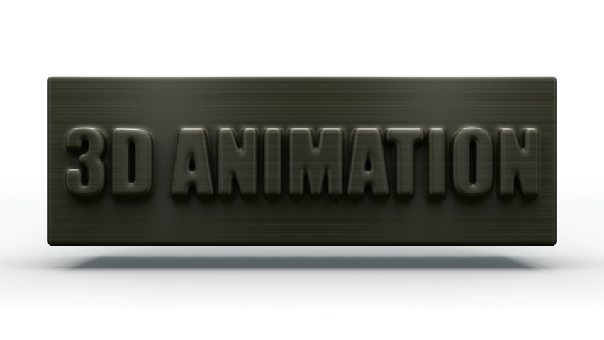 3d Animation Gold Bar Text 3d Stock Footage Video (100% Royalty-free ...