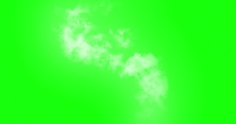 White Steam Rises from Up. Alpha Channel. White vapor or smoke slowly rises upwards gradually dissolving. Excellent for simulating smoking pipes. For example, geysers, steam locomotives or steamers.