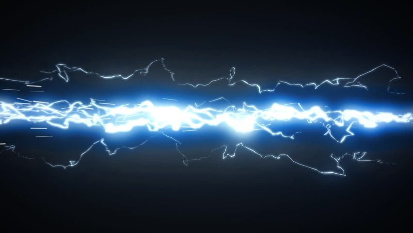 thunder lightning striking effect animation Royalty-Free Stock Footage #1062341533