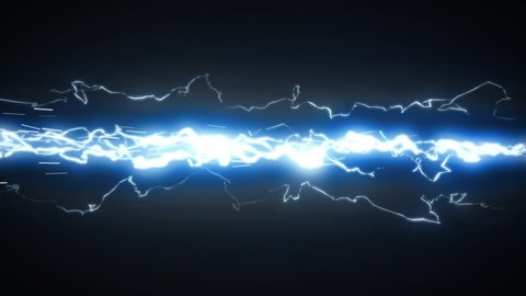 thunder lightning striking effect animation