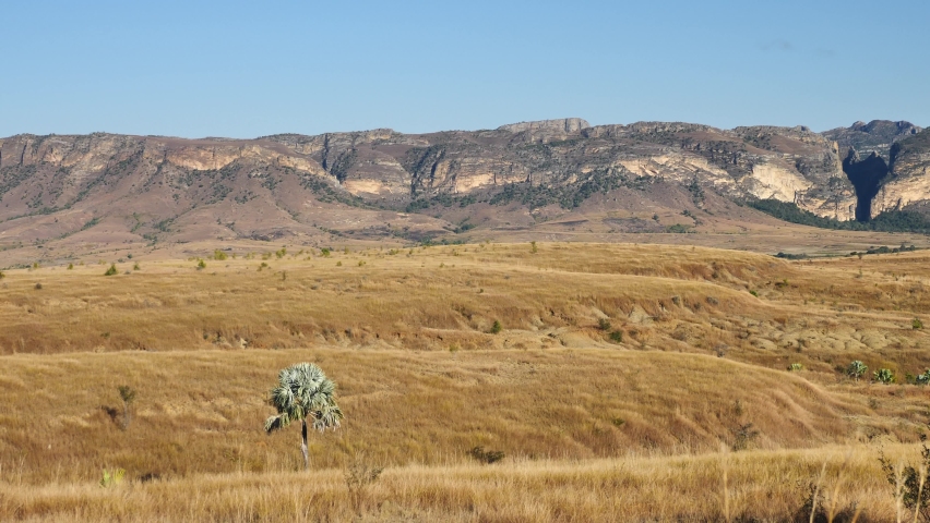 Beautiful Panorama View Of Isalo National Park, Madagascar