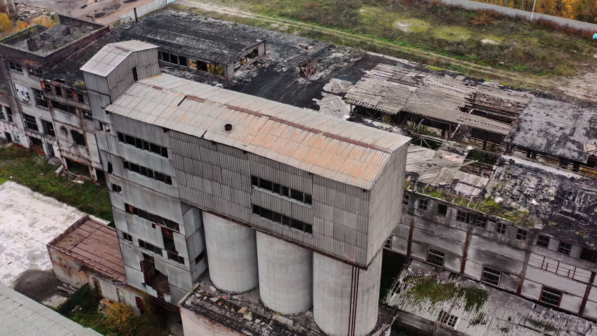 Past factory. Factories to Damage.