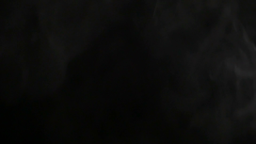 Light white smoke on a black background | Shutterstock HD Video #1062400945