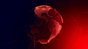 RED GLOBE Teamwork Blue Marble Digital Clouds Earth rotating animation social future technology abstract business scientific growth network surrounding planet earth rotating BIG DATA 3D EARTH Select - Powered by Shutterstock - Get 15% off with code: PIKWIZARD15