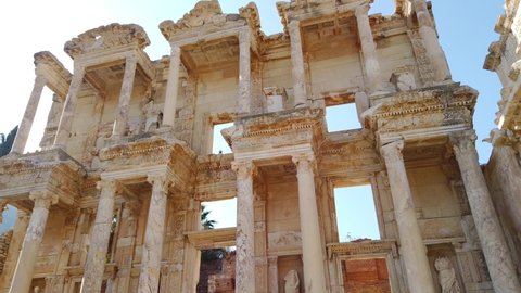 The Library of Celsus is an ancient Roman building in Ephesus, Anatolia, now part of Selçuk, Turkey.