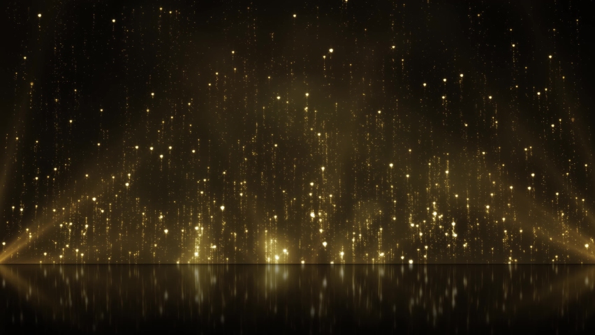 Looping golden awards stage background  Royalty-Free Stock Footage #1062613777