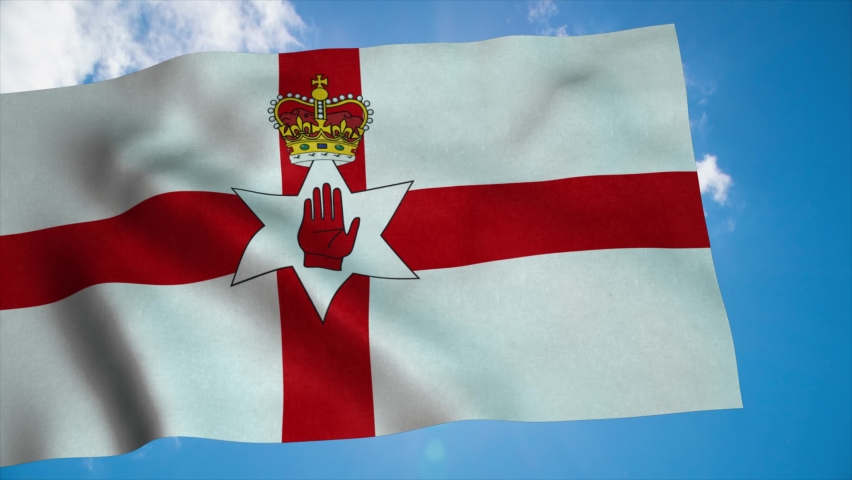 North Irish Flag Stock Video Footage - 4K and HD Video Clips | Shutterstock