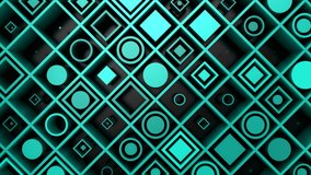 Background of Geometric Shapes. Abstract motion, loop, 2 in 1, 3d rendering, 4k resolution
 - Powered by Shutterstock - Get 15% off with code: PIKWIZARD15