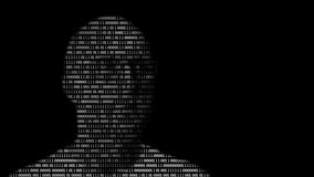 Male silhouette binary code on black background. Binary code matrix with digits moving on human silhouette. PSD effect. Concept mining cryptocurrency bitcoin. Web developer, digital computer code - Powered by Shutterstock - Get 15% off with code: PIKWIZARD15