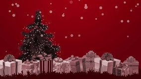 Christmas Season Background Footage Video