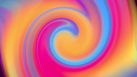 Gradient of rainbow colors are cyclically shifting in loop. 4k beautiful abstract background with seamless looping animation for holiday presentations or trendy stuff in motion design style. Lines