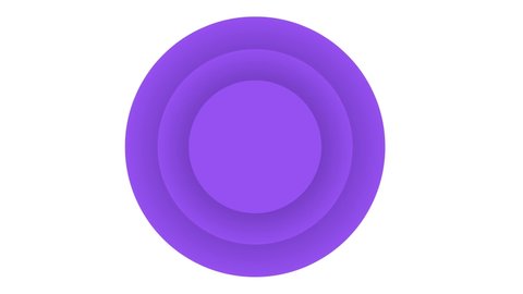 Pulsating purple flower background for website