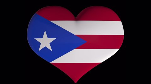 Puerto Rico flag on turning heart with alpha
good to use for Puerto Rico lower thirds, icon flag,
love flag element, country love video, love icon,
added to text / title and as a background
or on map