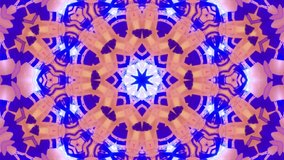 Blinking hypnotic psychodelic yellow kalaidoscope 3d illustration concert visual vj loop - Powered by Shutterstock - Get 15% off with code: PIKWIZARD15