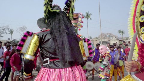 Festival Karnataka Utsav.  India  Hampi February 11, 2019