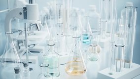 Laboratory Glassware and Equipment Setup for Experiments - Powered by Shutterstock - Get 15% off with code: PIKWIZARD15