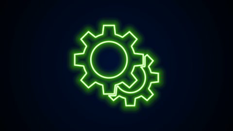 Set Neon Blue Sign P Logo Stock Footage Video 100 Royalty Free Shutterstock
