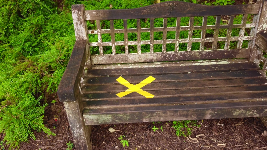 a chair with huge mark x sign for not setting.
