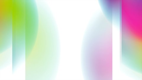 Colorful holographic abstract geometric tech motion background. Seamless looping. Video animation Ultra HD 4K 3840x2160