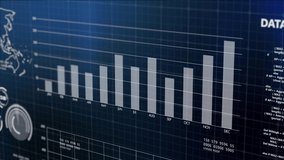 Futuristic computer screen big data analytic science technology HUD interface, business finance investment symbol artificial intelligence graph and data analysis. - Powered by Shutterstock - Get 15% off with code: PIKWIZARD15