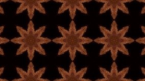 Abstract loop motion background.Kaleidoscope background. Illustration with hypnotic effect.