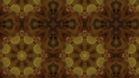 Abstract loop motion background. Kaleidoscope background. Illustration with hypnotic effect.