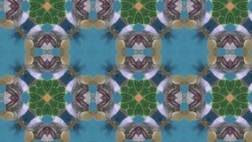 Abstract loop motion background.Kaleidoscope background. Illustration with hypnotic effect.