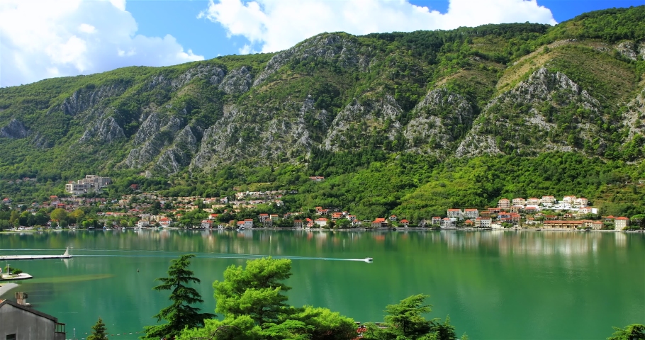 The Bay of Kotor  is the winding bay of the Adriatic Sea in southwestern Montenegro.