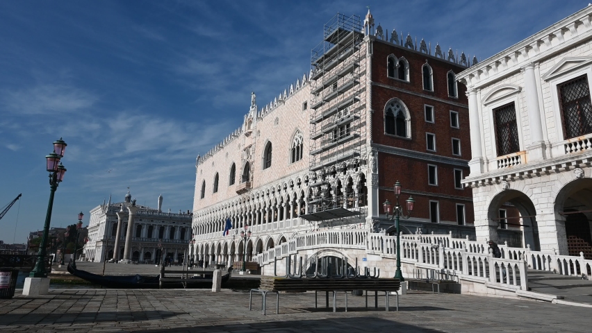 Venice, Italy - Walking through the less touristy streets of the lagoon city