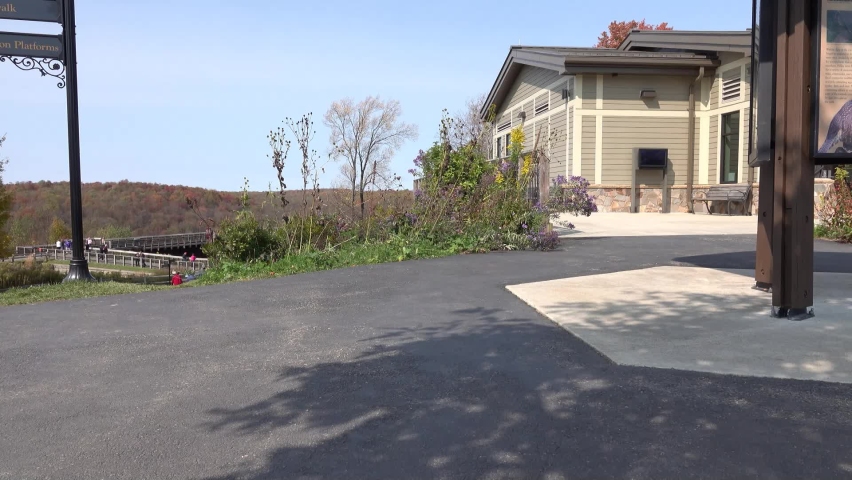 Main entrance of  Kinzua Park