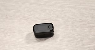Measuring blood oxygen levels with a pulse oximeter to check for coronavirus disease. - Powered by Shutterstock - Get 15% off with code: PIKWIZARD15