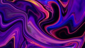 4K. Swirls of marble. Liquid marble texture. Marble ink colorful. Fluid art. Very Nice Abstract Purple Design Swirl Texture Background Marbling Video. 