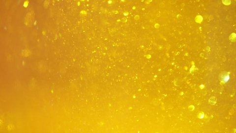 Glittery golden color texture background