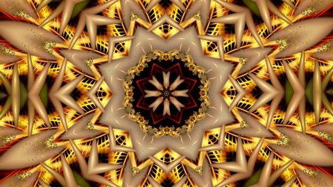 kaleidoscopic reincarnation of various fractal ornaments and all kinds of figures