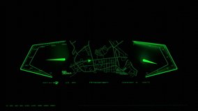 Car interface. Digital GPS navigation. Holographic virtual interface. - Powered by Shutterstock - Get 15% off with code: PIKWIZARD15