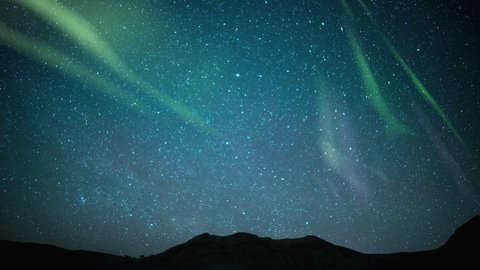 Aurora Spring Sky North Star Polaris