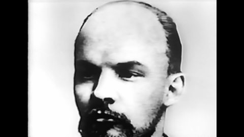 CIRCA 1900s - Russian peasants are massacred on Bloody Sunday, Vladimir Lenin rises and Nicholas II has Rasputin mystically heal his son.
