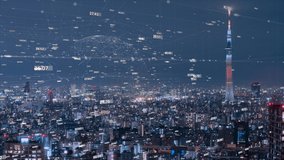 5G and AI technology, Global communication network concept. Business graph. Global business. Illustration. - Powered by Shutterstock - Get 15% off with code: PIKWIZARD15